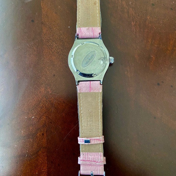 AquaMarin Sea Star WristWatch-Tourmaline-Mother Pearl-Leather Strap-Swiss 10 ATM main image 4
